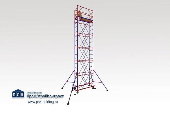 Вышка-тура МЕГА 1 (H = 3.8 м.)