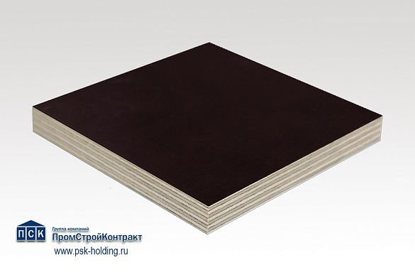 Фанера ламинированная 18х1220х2440 мм Груп Дельта Инвестментс